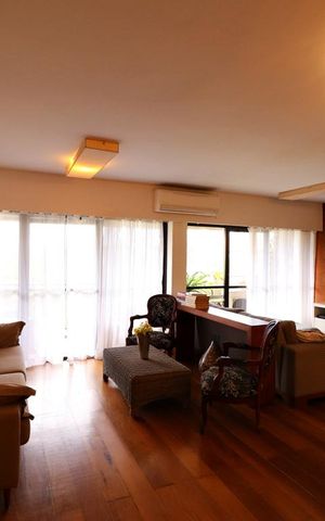Apartamento para alugar com 163m², 3 quartos e 2 vagasSala