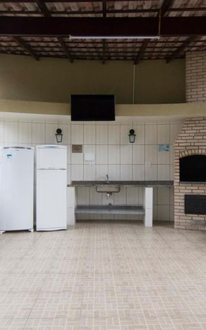 Apartamento à venda com 55m², 3 quartos e 1 vagaChurrasqueira