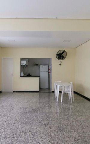 Apartamento à venda com 55m², 3 quartos e 1 vagaSalão de festa