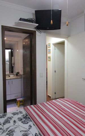 Apartamento à venda com 65m², 3 quartos e 2 vagasQuarto 1