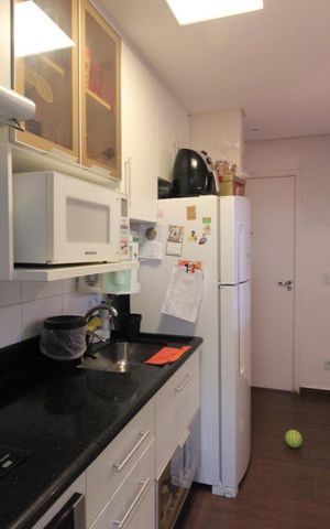 Apartamento à venda com 65m², 3 quartos e 2 vagasCozinha