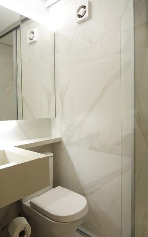 Apartamento à venda com 73m², 2 quartos e 1 vagaBanheiro Social