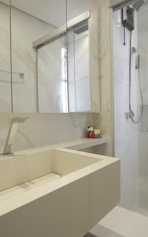 Apartamento à venda com 73m², 2 quartos e 1 vagaBanheiro da Suíte 1