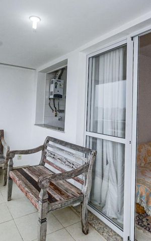 Apartamento à venda com 68m², 2 quartos e 1 vagaVaranda