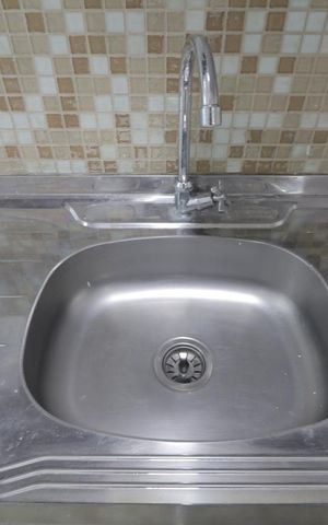 Apartamento para alugar com 65m², 2 quartos e 1 vagaCozinha e Area de serviço - pia