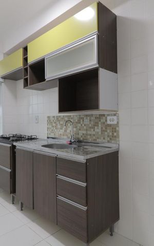 Apartamento para alugar com 65m², 2 quartos e 1 vagaCozinha e Area de serviço