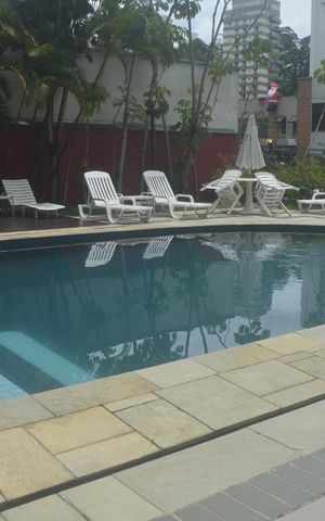 Apartamento à venda com 45m², 1 quarto e 1 vagaPiscina