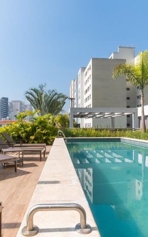 Apartamento à venda com 35m², 1 quarto e 1 vagaPiscina