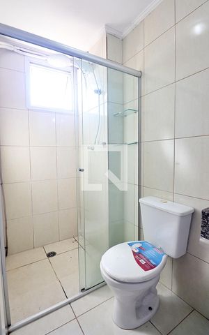 Apartamento para alugar com 48m², 2 quartos e 1 vagaBanheiro do Quarto 1 - Suíte