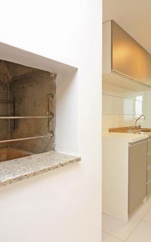 Apartamento à venda com 82m², 2 quartos e 1 vagaChurrasqueira