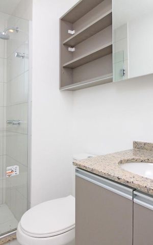 Apartamento à venda com 82m², 2 quartos e 1 vagaBanheiro Dormitório 2 - Suite 