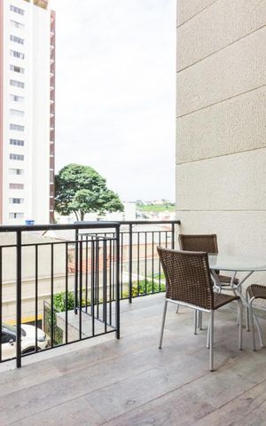 Apartamento à venda com 59m², 2 quartos e 1 vagaVaranda