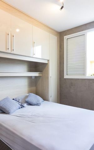 Apartamento à venda com 59m², 2 quartos e 1 vagaQuarto 2