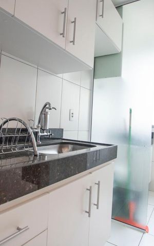 Apartamento à venda com 50m², 2 quartos e 1 vagacozinha