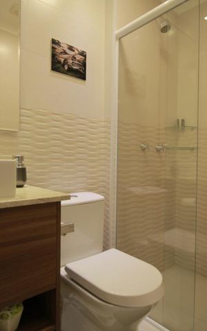 Apartamento à venda com 57m², 2 quartos e 1 vagaBanheiro 1