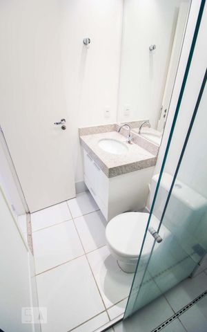 Apartamento para alugar com 53m², 1 quarto e 1 vaga Apartamento para alugar com 53m², 1 quarto e 1 vagaQuarto (suíte) Banheiro