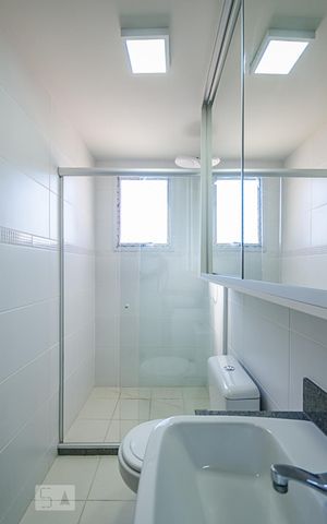 Apartamento para alugar com 90m², 3 quartos e 2 vagasBanheiro da Suíte