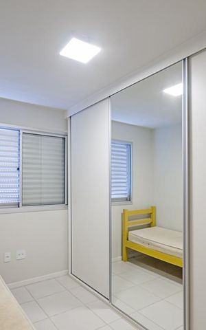 Apartamento para alugar com 90m², 3 quartos e 2 vagasQuarto 2