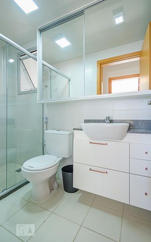 Apartamento para alugar com 90m², 3 quartos e 2 vagasBanheiro Social