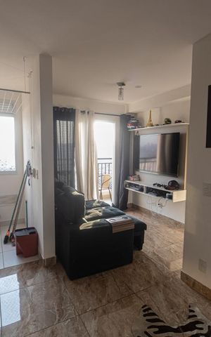 Apartamento à venda com 36m², 1 quarto e 1 vaga Apartamento à venda com 36m², 1 quarto e 1 vagaSala