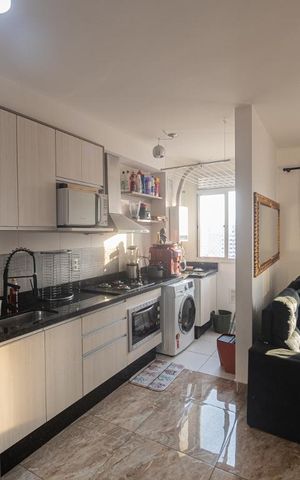 Apartamento à venda com 36m², 1 quarto e 1 vaga Apartamento à venda com 36m², 1 quarto e 1 vagaSala e Cozinha