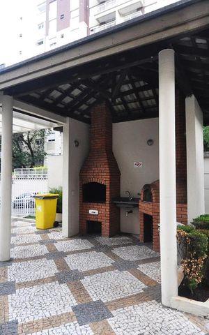 Apartamento à venda com 49m², 1 quarto e 1 vagaChurrasqueira