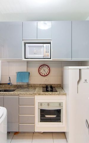 Apartamento para alugar com 39m², 1 quarto e sem vaga Apartamento para alugar com 39m², 1 quarto e sem vagaCozinha