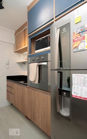 Studio à venda com 28m², 1 quarto e sem vagaCozinha