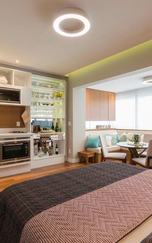 Studio para alugar com 36m², 1 quarto e 1 vagaStudio