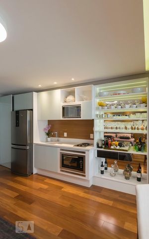 Studio para alugar com 36m², 1 quarto e 1 vagaCozinha (Armários)