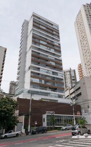 Studio para alugar com 36m², 1 quarto e 1 vagaFachada