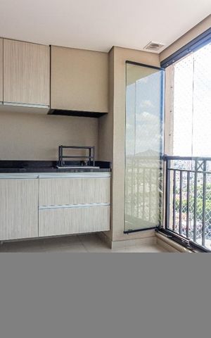 Apartamento à venda com 74m², 3 quartos e 2 vagasVaranda Gourmet 