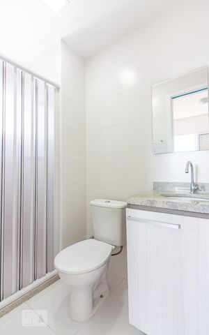 Apartamento à venda com 74m², 3 quartos e 2 vagasBanheiro da Suite