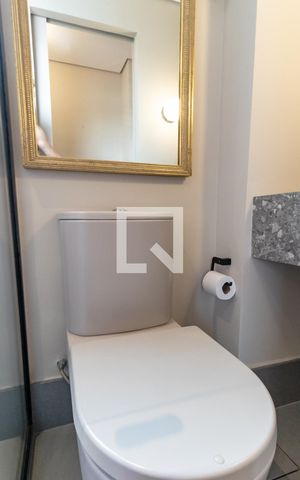 Apartamento para alugar com 112m², 2 quartos e 1 vaga Apartamento para alugar com 112m², 2 quartos e 1 vagaBanheiro Social