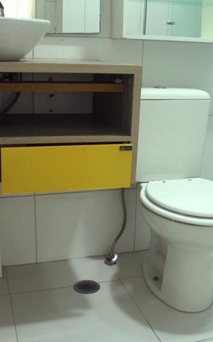 Apartamento para alugar com 55m², 2 quartos e 1 vagaBanheiro do Quarto 2