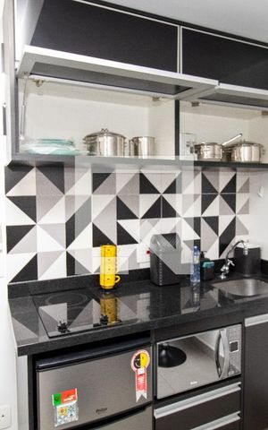 Apartamento para alugar com 53m², 1 quarto e 1 vagaCozinha- armários 