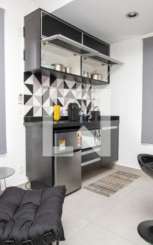 Apartamento para alugar com 53m², 1 quarto e 1 vagaCozinha- panorâmica 