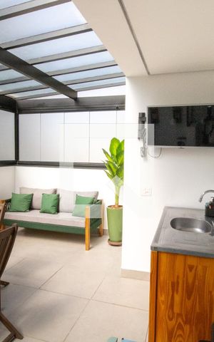 Apartamento para alugar com 53m², 1 quarto e 1 vagaPiso superior- pia 