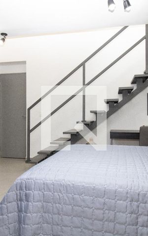 Apartamento para alugar com 53m², 1 quarto e 1 vagaQuarto- rack TV 