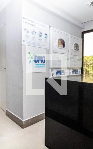 Apartamento para alugar com 53m², 1 quarto e 1 vagaÁrea comum- lavanderia 