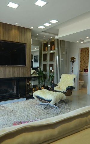 Apartamento à venda com 128m², 2 quartos e 2 vagasDetalhe da Sala