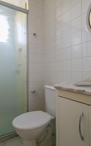 Apartamento para alugar com 48m², 2 quartos e 1 vaga Apartamento para alugar com 48m², 2 quartos e 1 vagaBanheiro