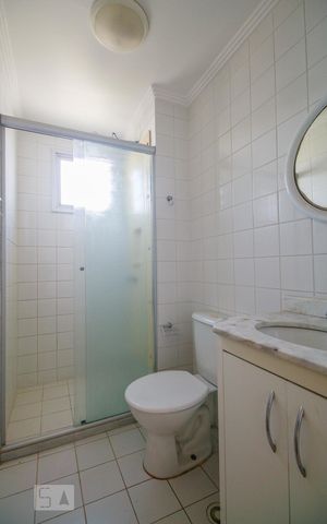 Apartamento para alugar com 48m², 2 quartos e 1 vaga Apartamento para alugar com 48m², 2 quartos e 1 vagaBanheiro