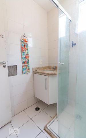 Apartamento para alugar com 96m², 3 quartos e 1 vagaBanheiro quarto 2 suíte