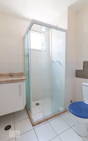 Apartamento para alugar com 96m², 3 quartos e 1 vagaBanheiro quarto 2 suíte