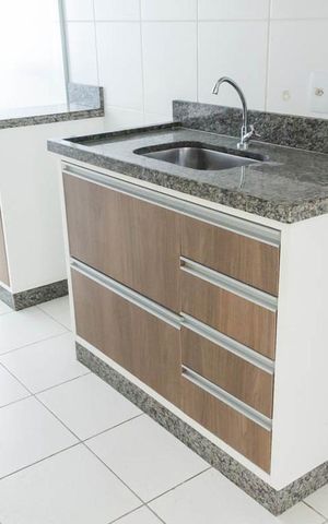 Apartamento à venda com 54m², 2 quartos e 1 vagaCozinha