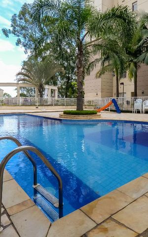 Apartamento à venda com 49m², 2 quartos e 1 vaga Apartamento à venda com 49m², 2 quartos e 1 vagaPiscina
