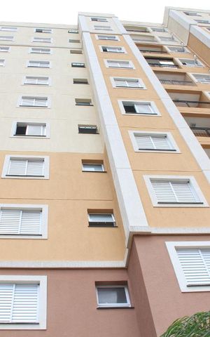 Apartamento à venda com 55m², 2 quartos e 1 vagaFachada do bloco