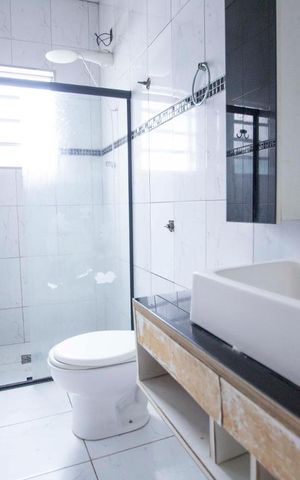 Casa à venda com 120m², 3 quartos e 5 vagasbanheiro