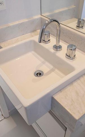 Apartamento para alugar com 60m², 2 quartos e 1 vaga Apartamento para alugar com 60m², 2 quartos e 1 vagaBanheiro Social